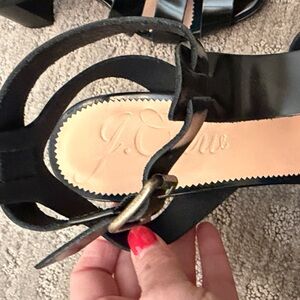 Elegant Black J.Crew Women's Sandals